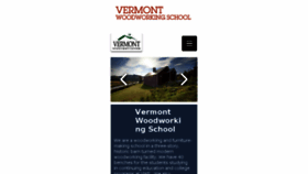 What Vermontwoodworkingschool.com website looked like in 2017 (6 years ago)