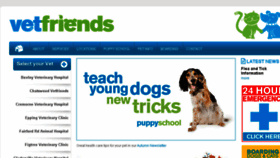 What Vetfriends.com.au website looked like in 2017 (6 years ago)