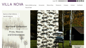 What Villanova.co.uk website looked like in 2017 (6 years ago)