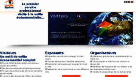 What Veillesalon.com website looked like in 2017 (6 years ago)