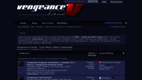 What Vengeance-forum.de website looked like in 2017 (6 years ago)