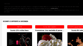 What Vicenza.com website looked like in 2017 (6 years ago)