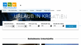 What Villa-klaudia.de website looked like in 2017 (6 years ago)