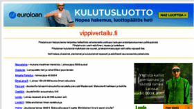 What Vippivertailu.fi website looked like in 2017 (6 years ago)