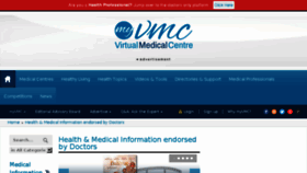 What Virtualcancercentre.com website looked like in 2017 (6 years ago)