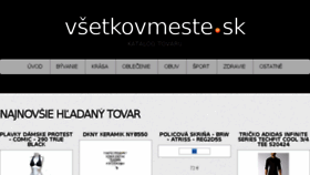 What Vsetkovmeste.sk website looked like in 2017 (6 years ago)