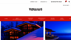 What Vipholidays.nl website looked like in 2017 (6 years ago)