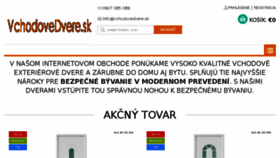 What Vchodovedvere.sk website looked like in 2017 (6 years ago)