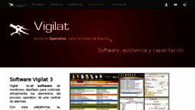 What Vigilat.mx website looked like in 2017 (6 years ago)