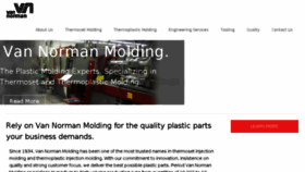 What Vannormanmolding.com website looked like in 2017 (6 years ago)