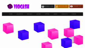 What Viocash.com website looked like in 2017 (6 years ago)