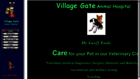 What Villagegateanimalhospital.ca website looked like in 2017 (6 years ago)