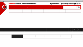 What Vodaphone.co.uk website looked like in 2017 (6 years ago)