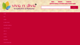 What Vivandiva.com website looked like in 2017 (6 years ago)