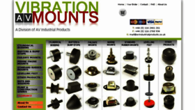 What Vibration-mounts.co.uk website looked like in 2017 (6 years ago)