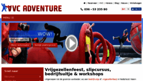 What Vvc-adventure.nl website looked like in 2017 (6 years ago)