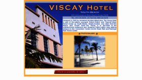 What Viscay.com website looked like in 2017 (6 years ago)