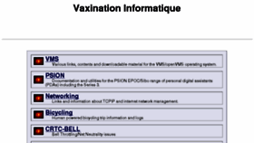 What Vaxination.ca website looked like in 2017 (6 years ago)