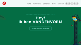 What Vandenvorm.nl website looked like in 2017 (6 years ago)