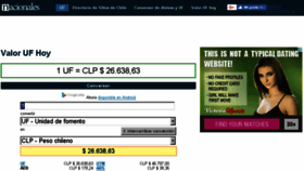 What Valor-uf.cl website looked like in 2017 (9 years ago)