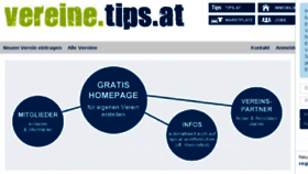 What Vereine.tips.at website looked like in 2017 (6 years ago)