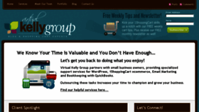 What Virtualkellygroup.com website looked like in 2017 (6 years ago)