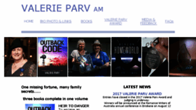 What Valerieparv.com website looked like in 2017 (6 years ago)