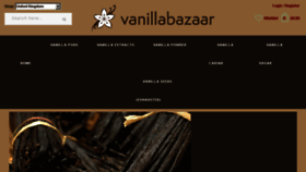 What Vanillabazaar.com website looked like in 2017 (6 years ago)
