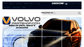 What Volvopartshop.com website looked like in 2017 (6 years ago)