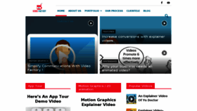 What Videofactory.in website looked like in 2017 (6 years ago)