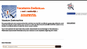 What Vacatures-zoeken.info website looked like in 2017 (6 years ago)