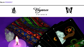 What Voyance.tw website looked like in 2017 (6 years ago)