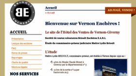 What Vernon-encheres.fr website looked like in 2017 (6 years ago)