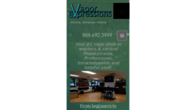 What Vaporexpressions.net website looked like in 2017 (6 years ago)