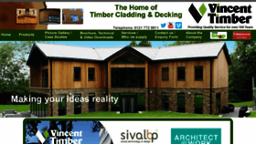 What Vincenttimber.co.uk website looked like in 2017 (6 years ago)