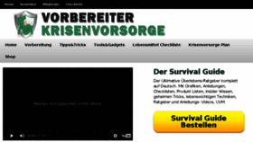 What Vorbereiter.com website looked like in 2017 (6 years ago)