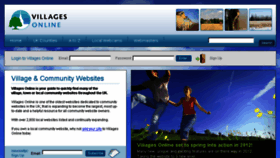 What Villagesonline.com website looked like in 2017 (6 years ago)