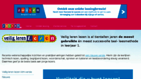 What Veiliglerenlezen.be website looked like in 2017 (6 years ago)