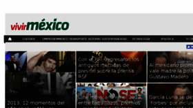 What Vivirmexico.com website looked like in 2017 (6 years ago)