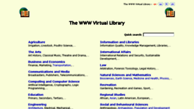 What Vlib.org.uk website looked like in 2017 (6 years ago)