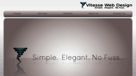 What Vitessewebdesign.com.au website looked like in 2017 (6 years ago)