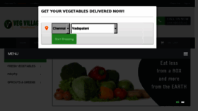 What Vegvillage.in website looked like in 2017 (6 years ago)