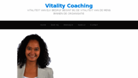 What Vitalitycoaching.nl website looked like in 2017 (6 years ago)