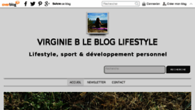 What Virginiebichet.org website looked like in 2017 (6 years ago)
