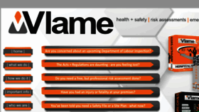 What Vlame-sa.co.za website looked like in 2017 (6 years ago)