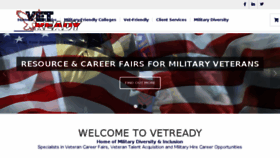 What Vetready.org website looked like in 2017 (6 years ago)