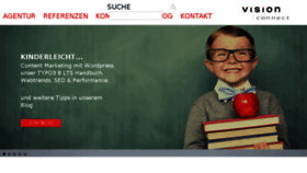 What Visionconnect.de website looked like in 2017 (6 years ago)