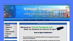 What Virtual-transports.com website looked like in 2017 (6 years ago)
