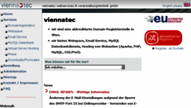 What Viennatec.com website looked like in 2017 (6 years ago)