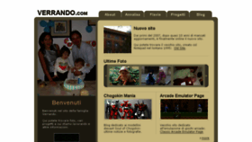 What Verrando.com website looked like in 2017 (6 years ago)